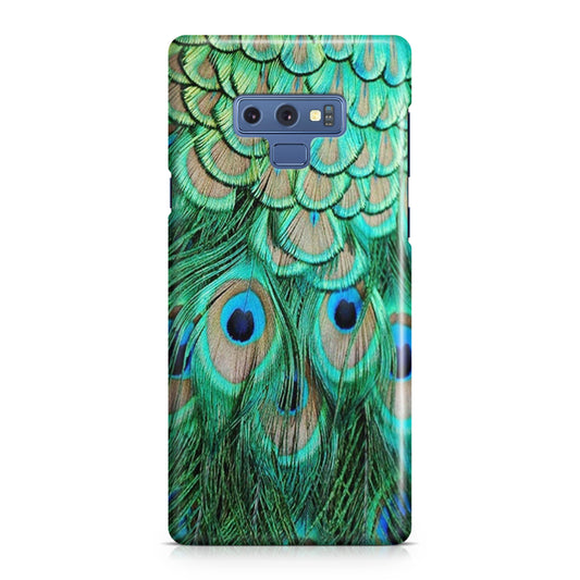 Peacock Feather Galaxy Note 9 Case