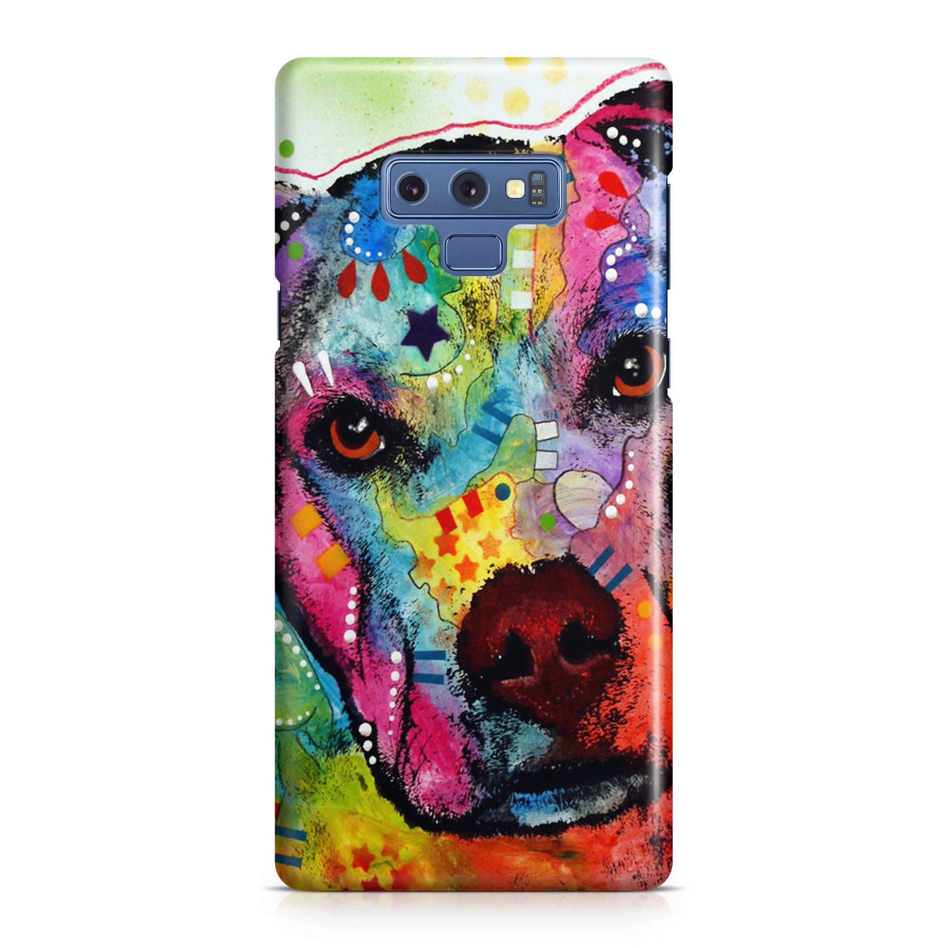 Pitbull Love Painting Galaxy Note 9 Case