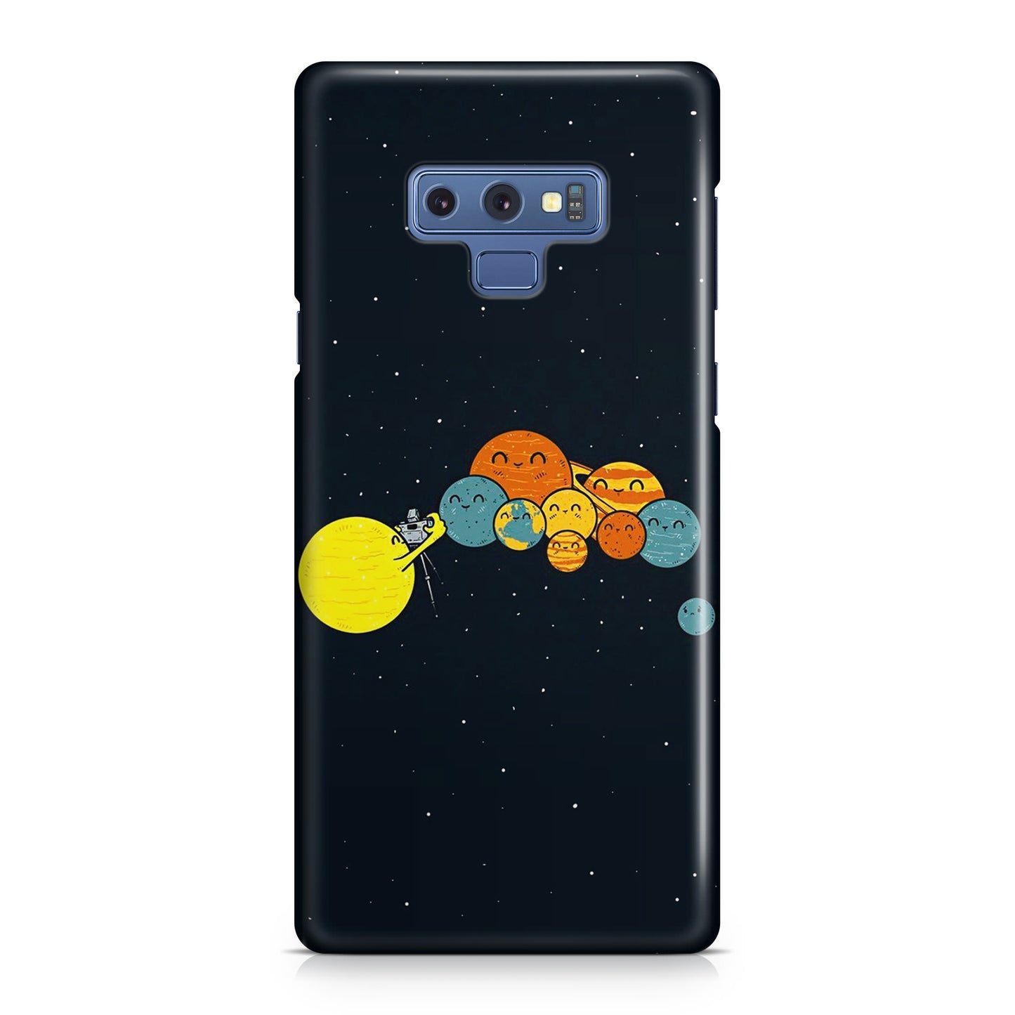 Planet Cute Illustration Galaxy Note 9 Case