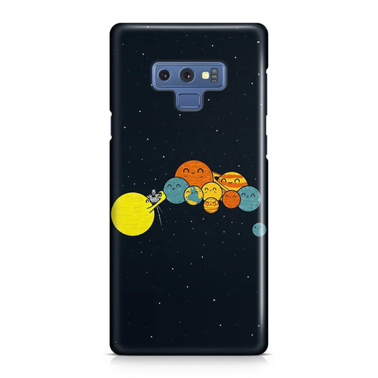 Planet Cute Illustration Galaxy Note 9 Case