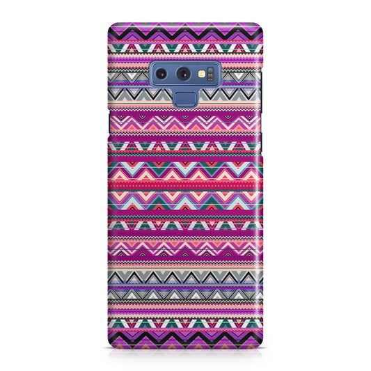 Purple Aztec Art Galaxy Note 9 Case