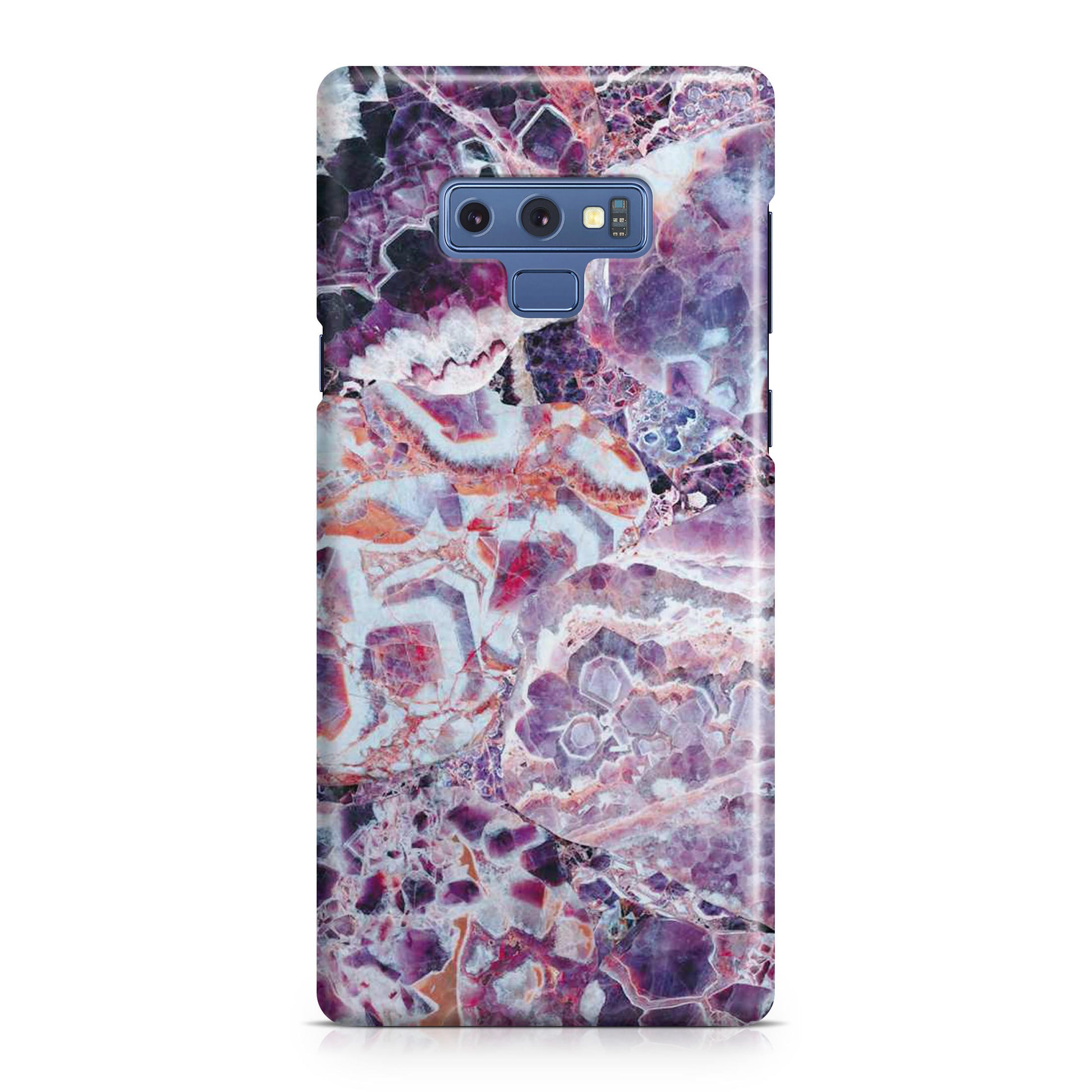 Purple Marble Galaxy Note 9 Case