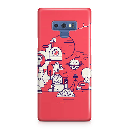 Red Planet Galaxy Note 9 Case