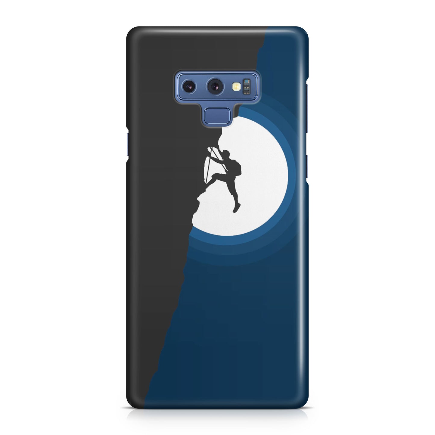 Silhouette of Climbers Galaxy Note 9 Case