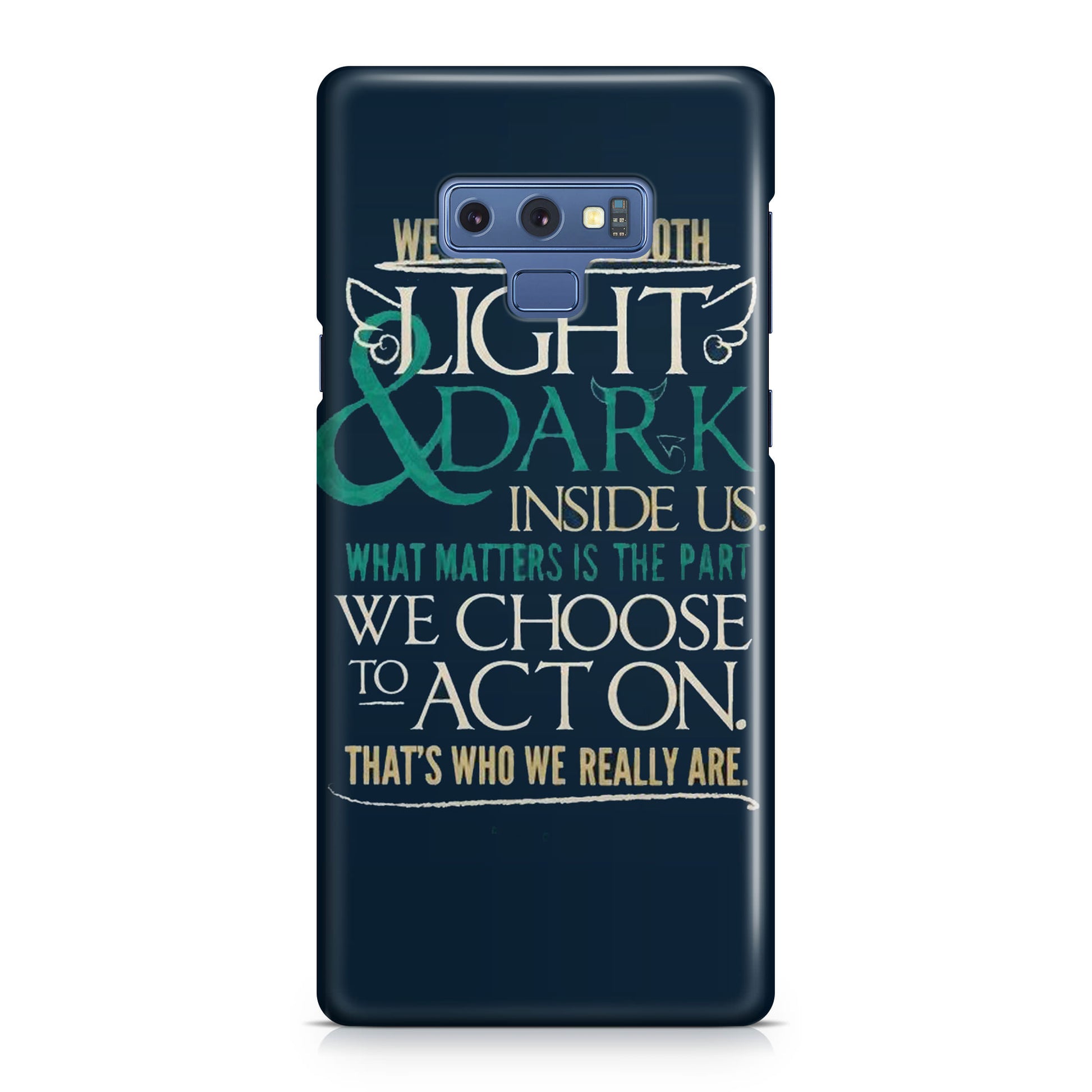 Sirius Black Quotes Galaxy Note 9 Case