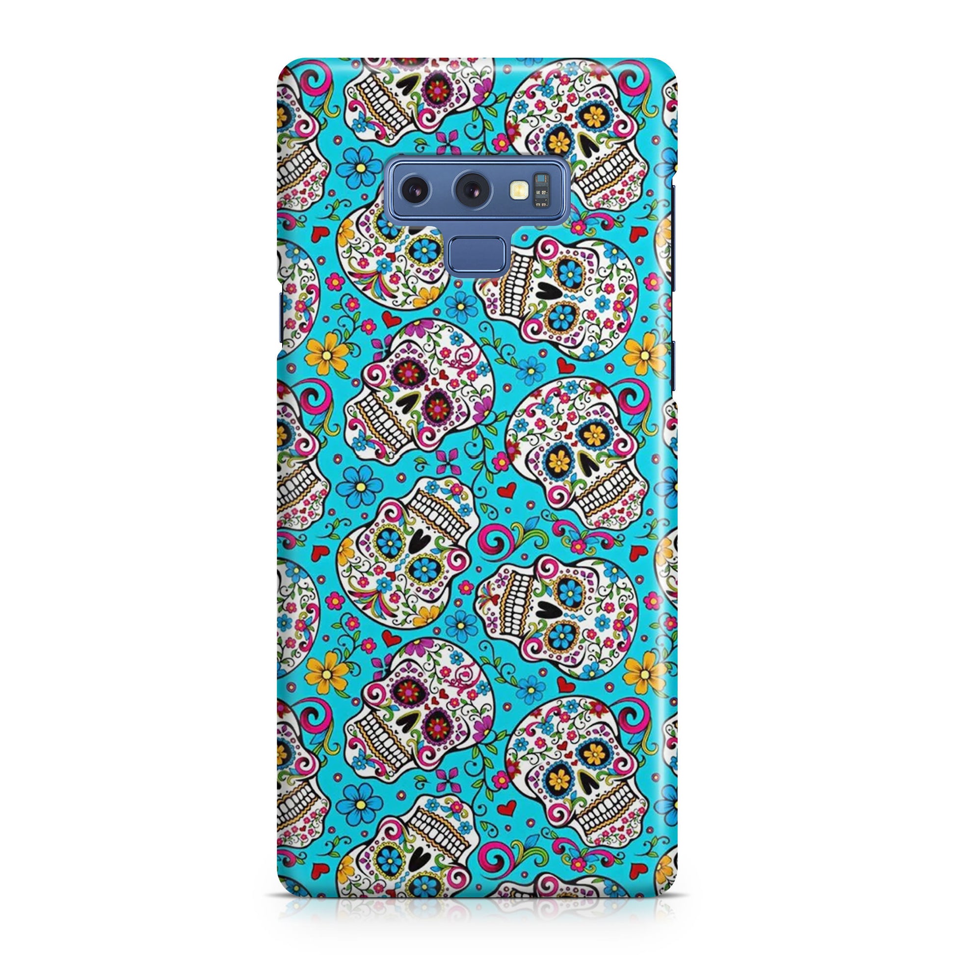 Skull Floral Sugar Galaxy Note 9 Case