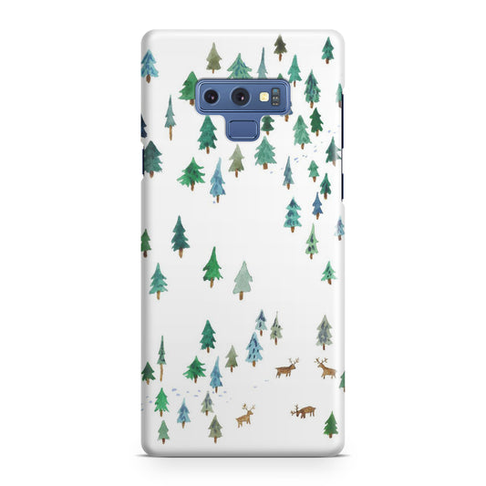 Snow Everywhere Galaxy Note 9 Case