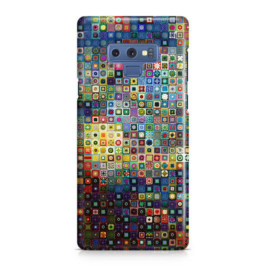 Starry Night Tiles Galaxy Note 9 Case