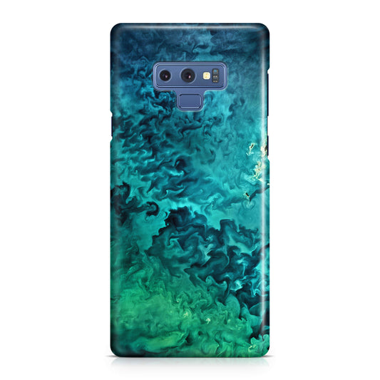 Swirls In The Yellow Sea Galaxy Note 9 Case