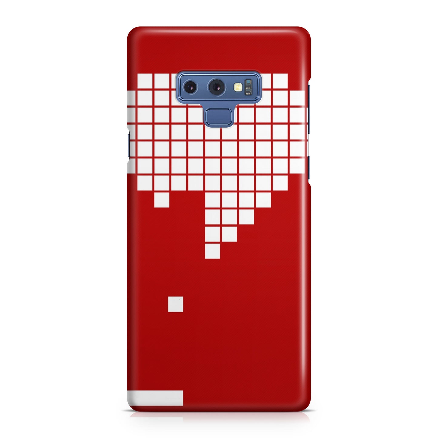 Tetris Heart Galaxy Note 9 Case