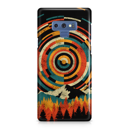 The Geometry Of Sunrise Galaxy Note 9 Case