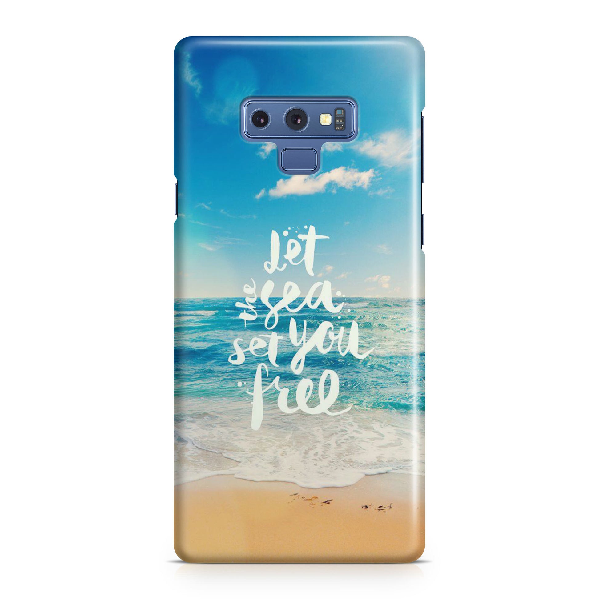 The Sea Set You Free Galaxy Note 9 Case