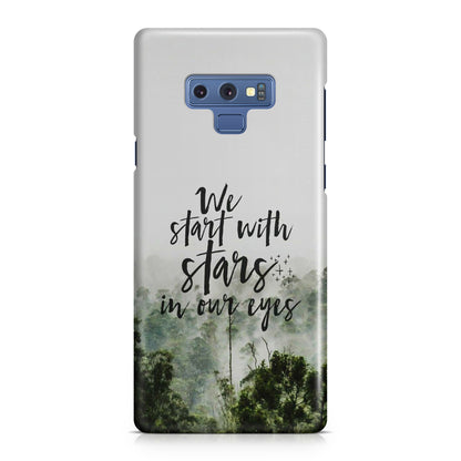 We Start with Stars Galaxy Note 9 Case