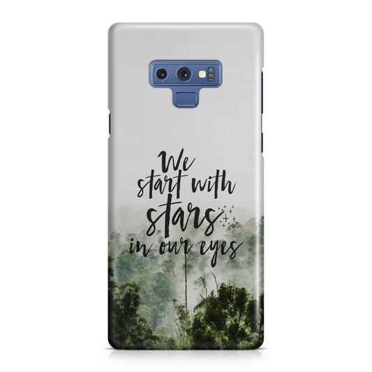We Start with Stars Galaxy Note 9 Case