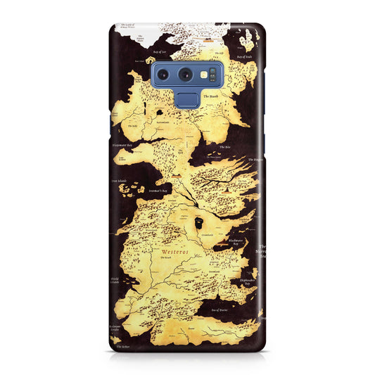 Westeros Map Galaxy Note 9 Case