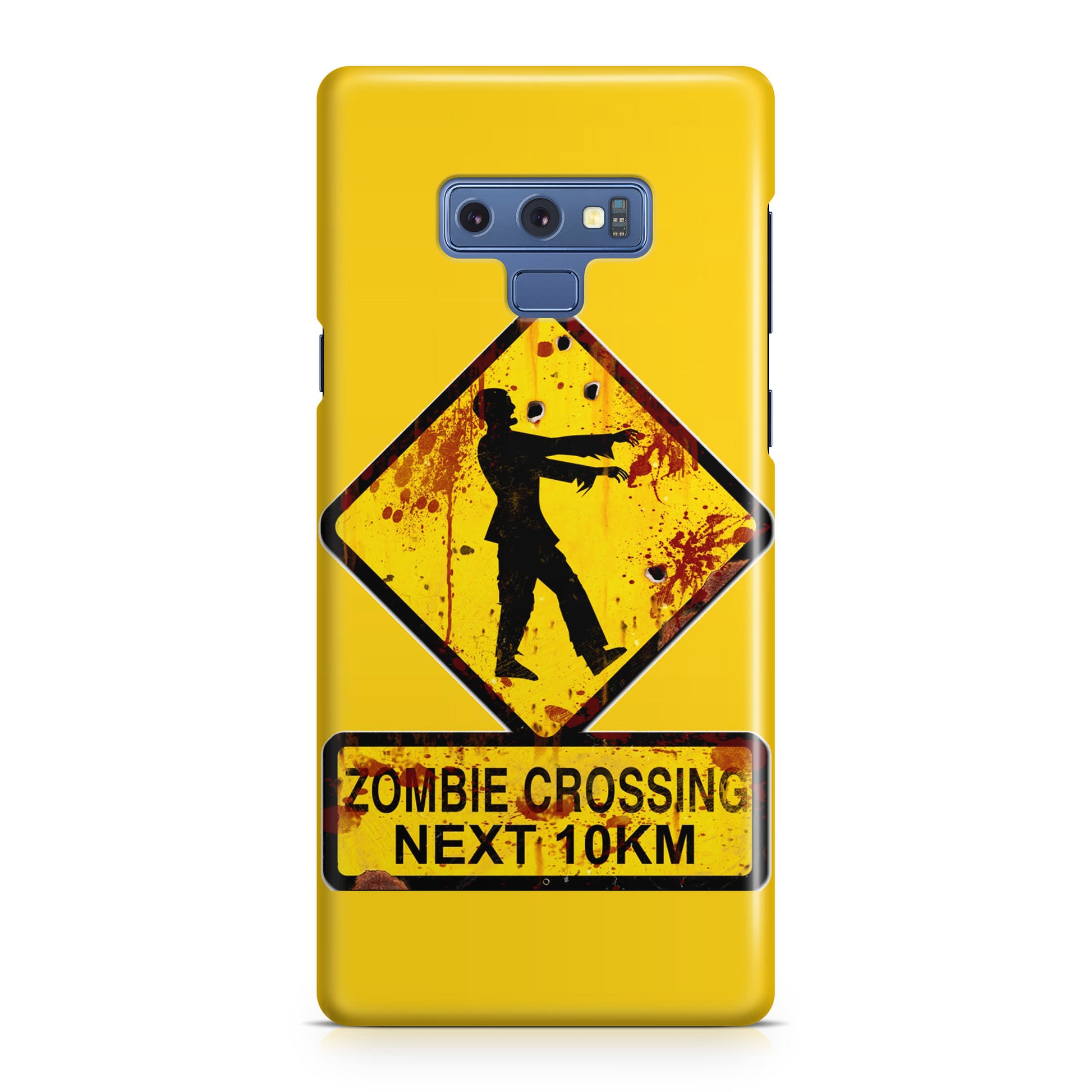 Zombie Crossing Sign Galaxy Note 9 Case