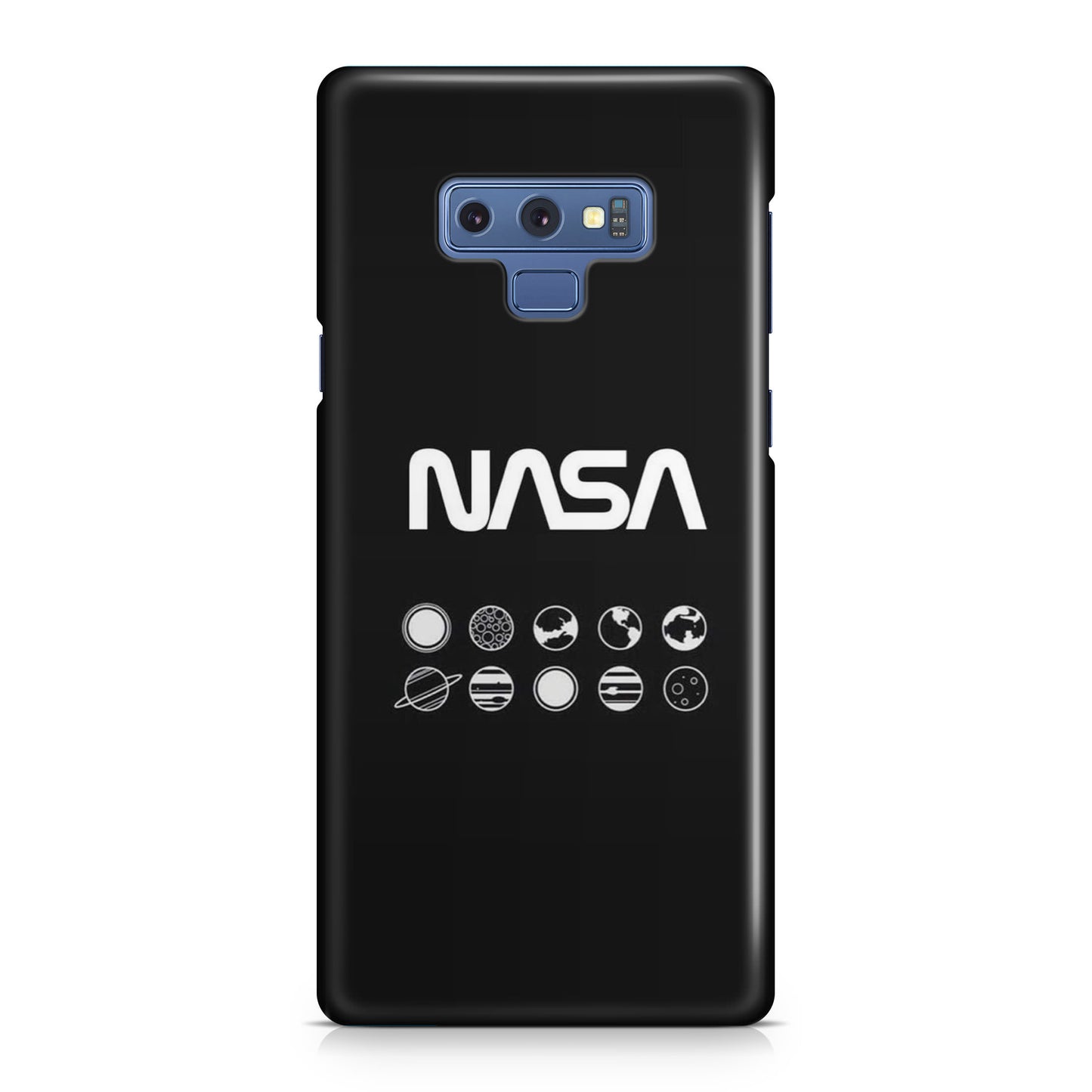 NASA Minimalist Galaxy Note 9 Case