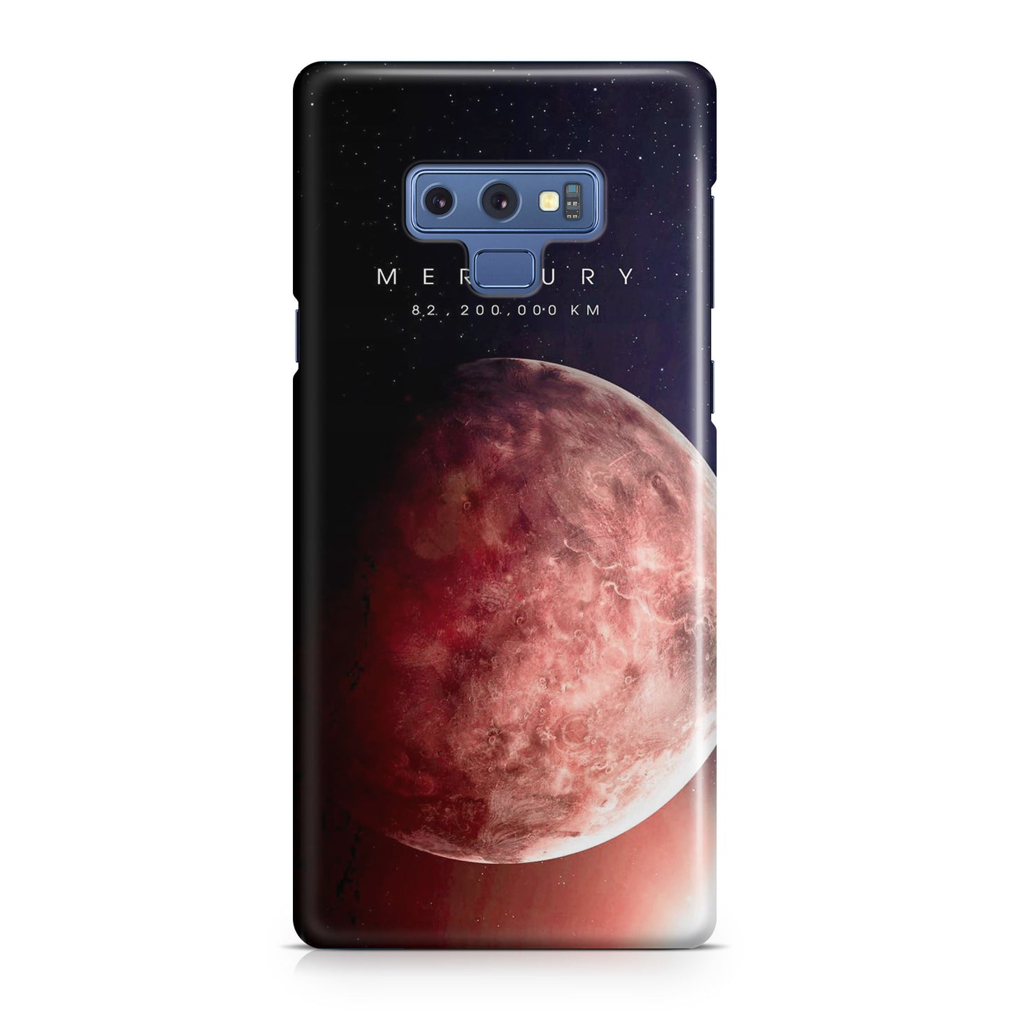 Planet Mercury Galaxy Note 9 Case