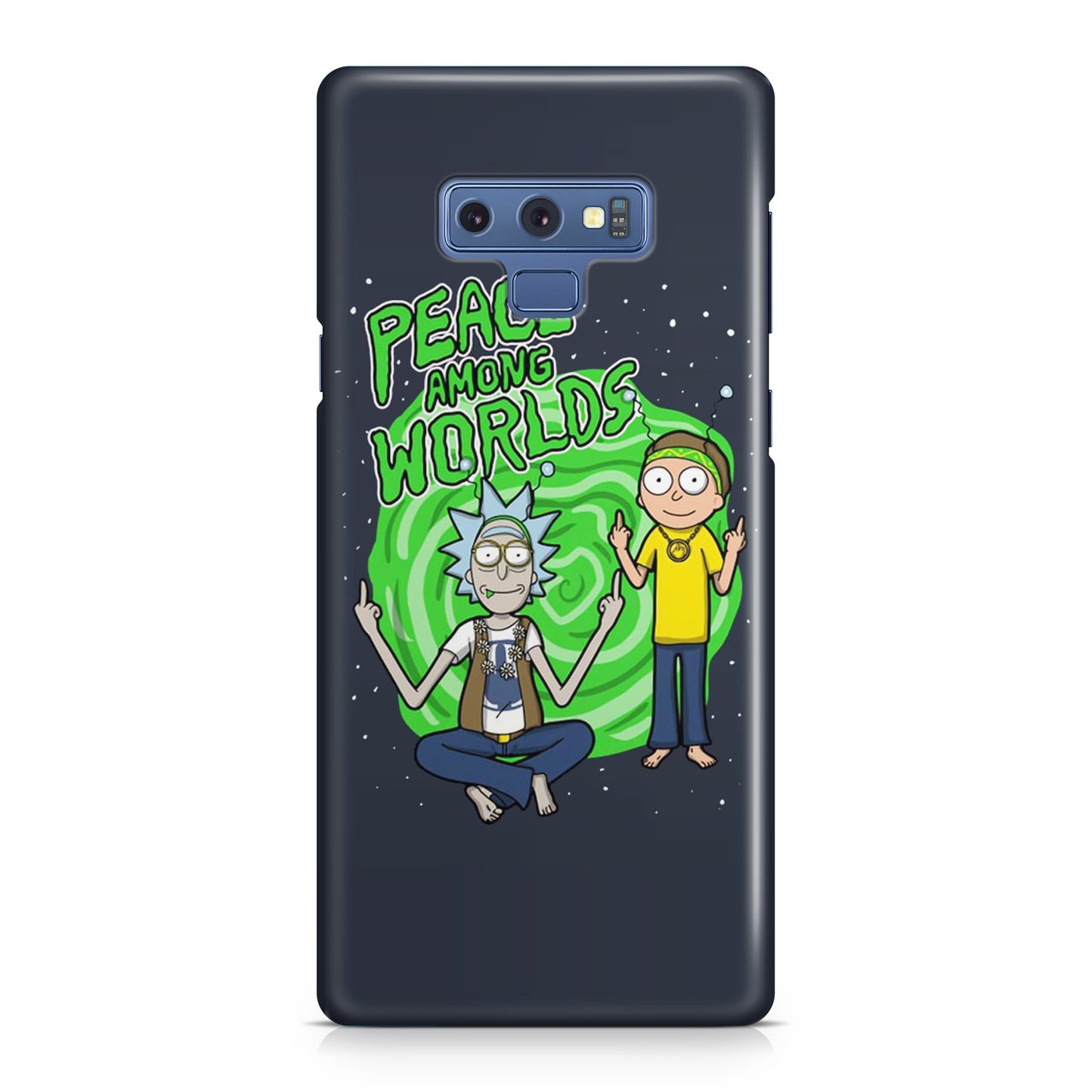 Rick And Morty Peace Among Worlds Galaxy Note 9 Case