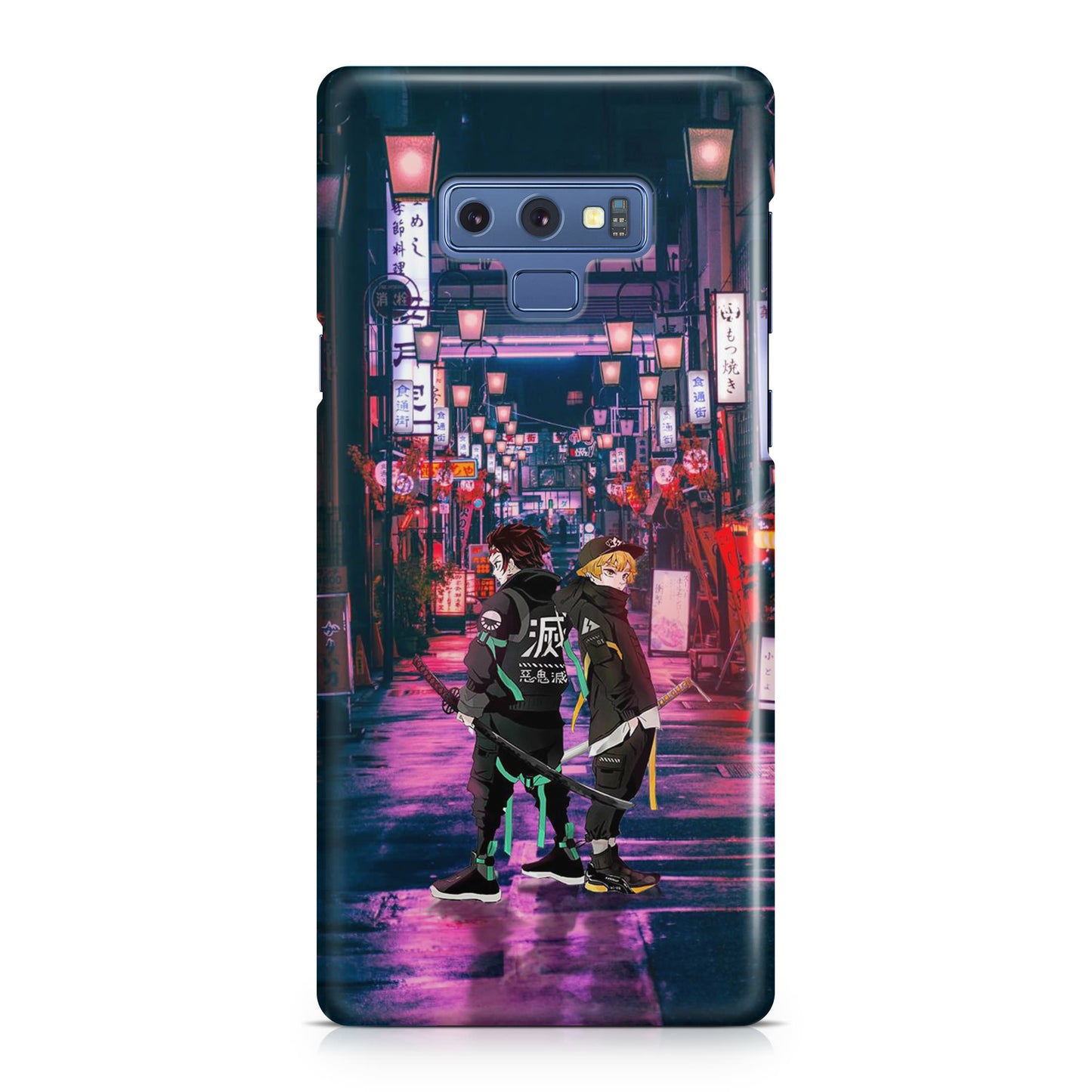 Tanjir0 And Zenittsu in Style Galaxy Note 9 Case