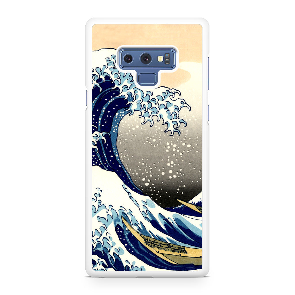 Artistic the Great Wave off Kanagawa Galaxy Note 9 Case