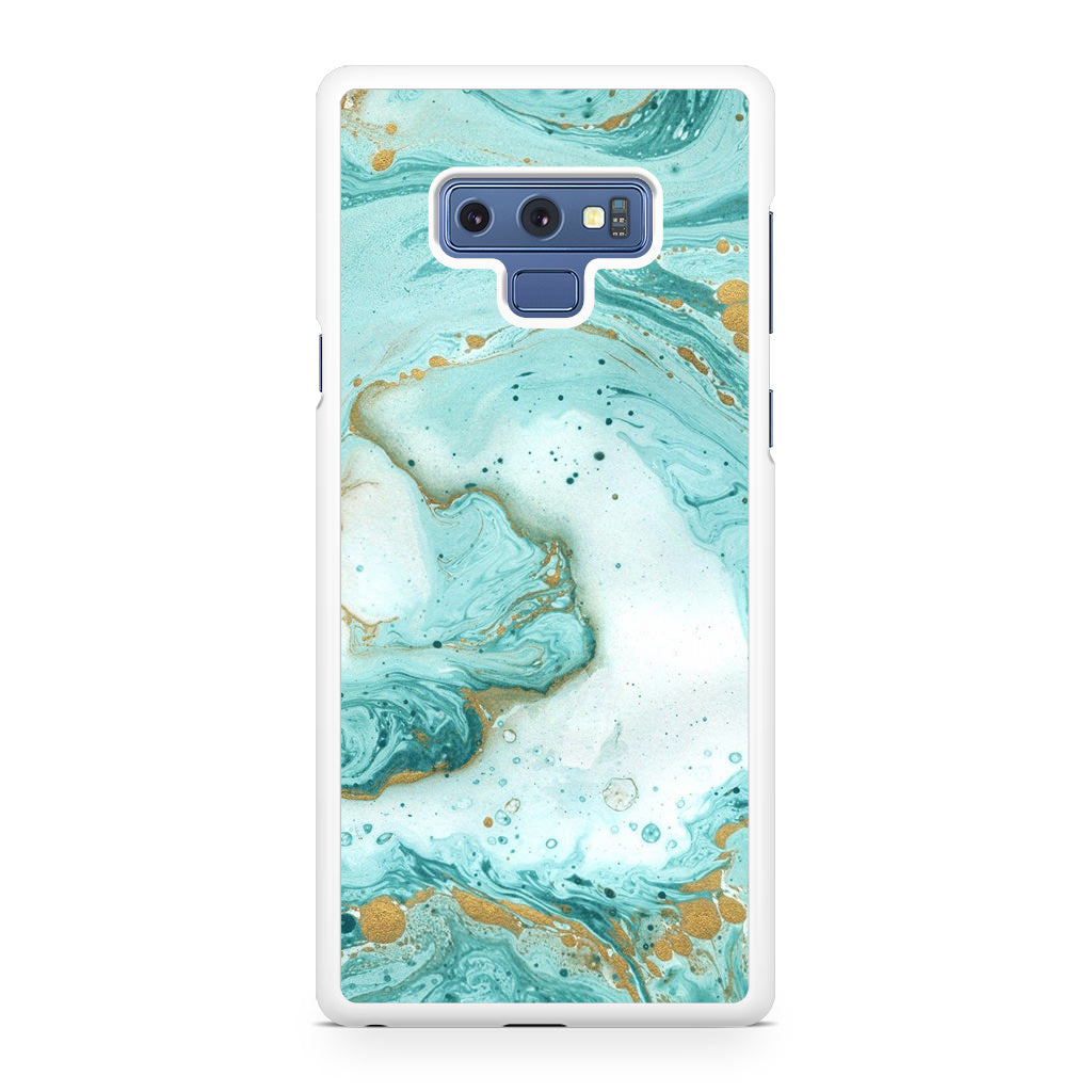 Azure Water Glitter Galaxy Note 9 Case