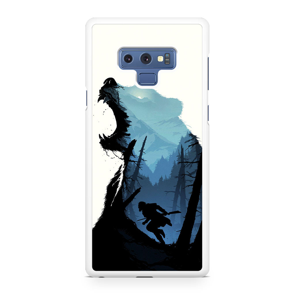 Bear Hunter Art Galaxy Note 9 Case