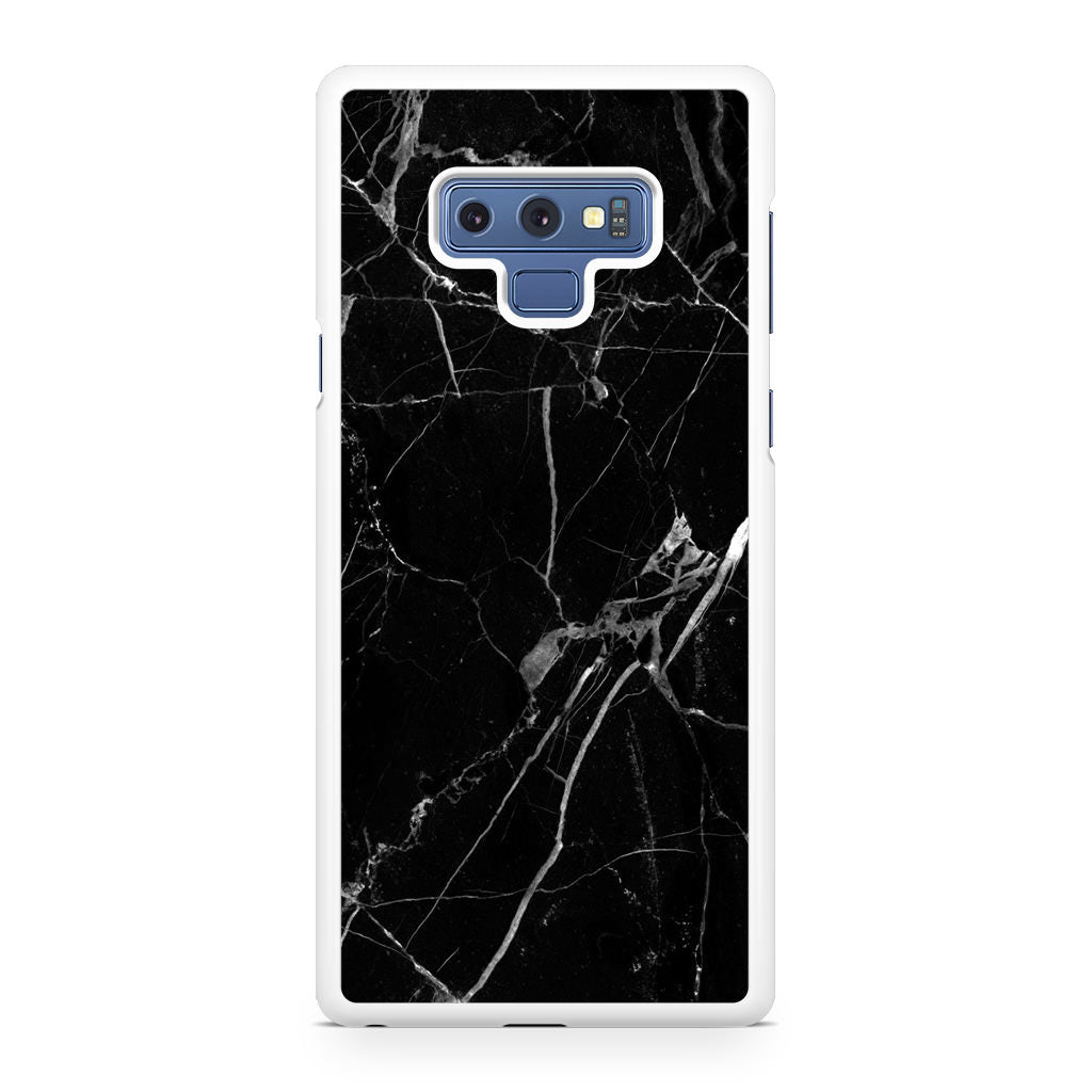 Black Marble Galaxy Note 9 Case