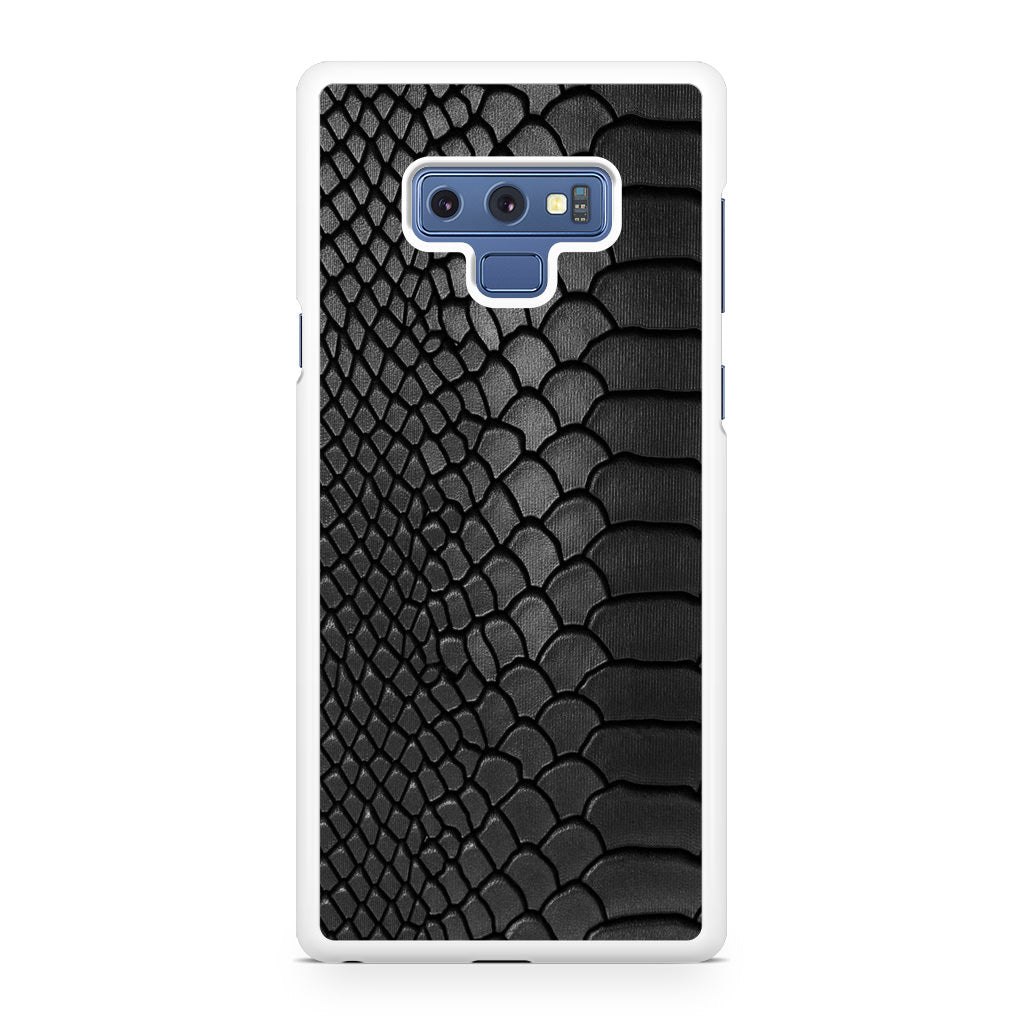 Black Snake Skin Texture Galaxy Note 9 Case