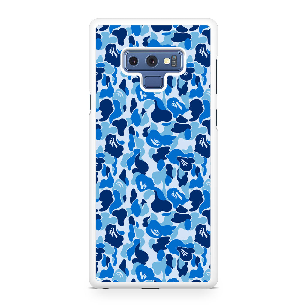 Blue Camo Galaxy Note 9 Case