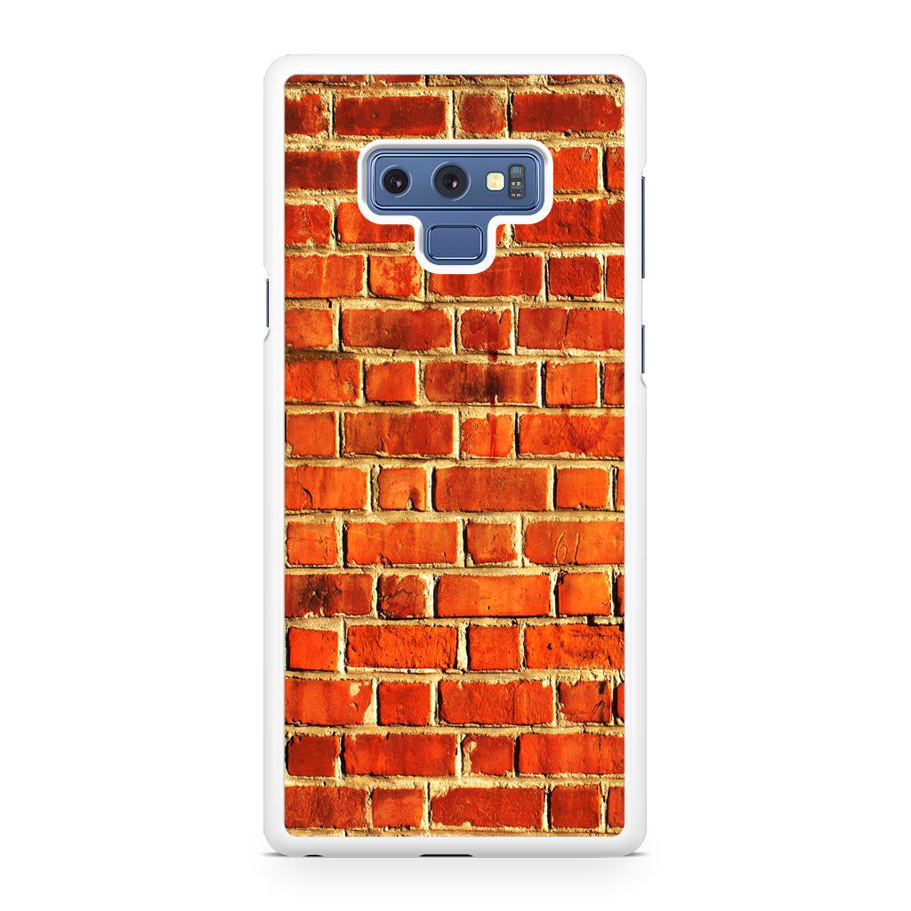 Brick Wall Pattern Galaxy Note 9 Case