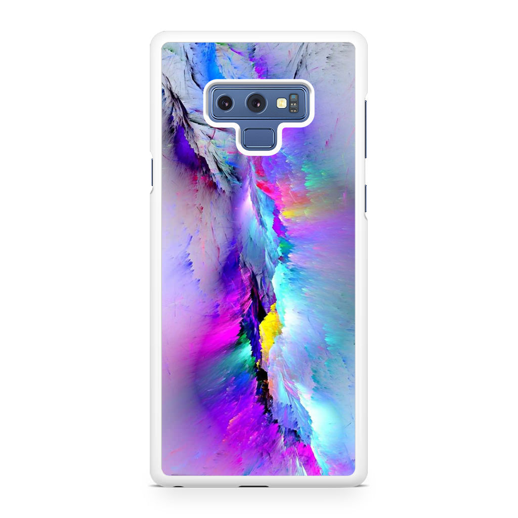 Colorful Abstract Smudges Galaxy Note 9 Case