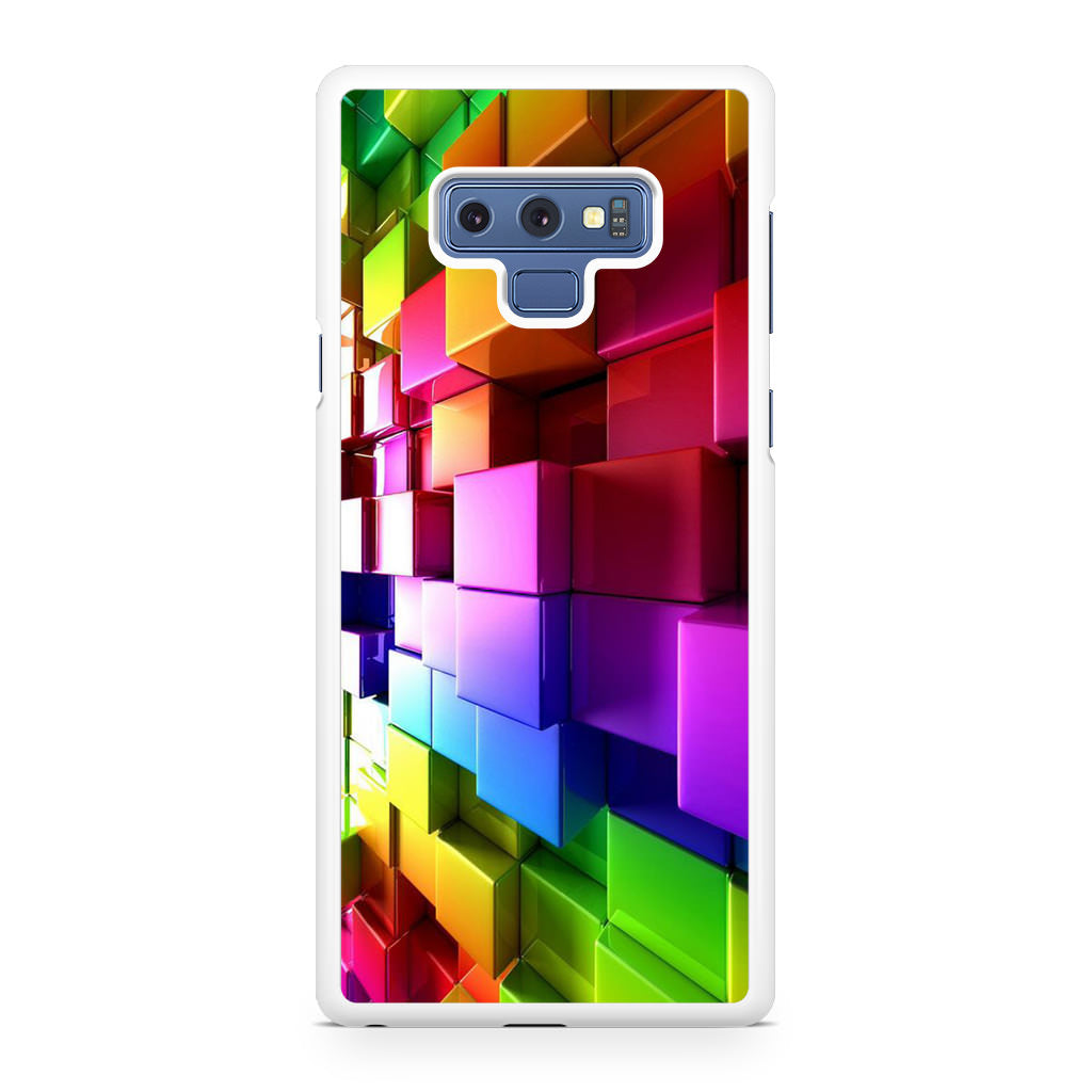 Colorful Cubes Galaxy Note 9 Case