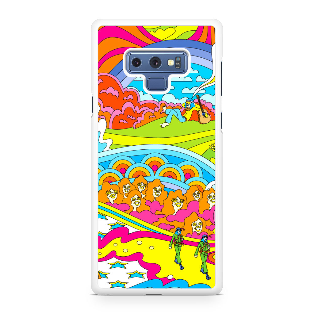 Colorful Doodle Galaxy Note 9 Case