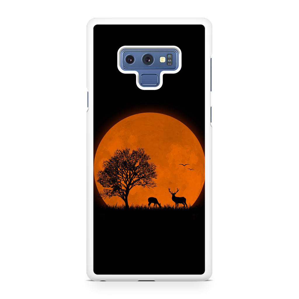 Deer Silhouette Galaxy Note 9 Case