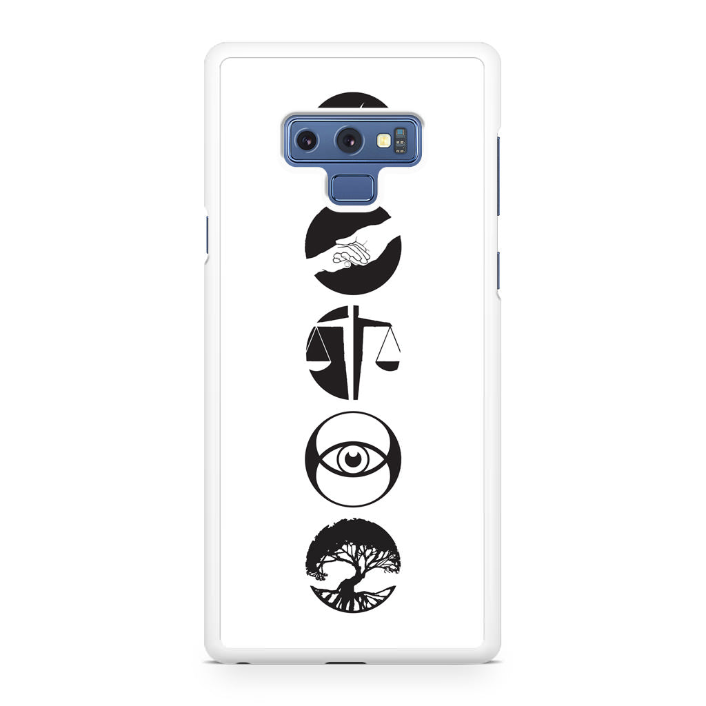 Divergent Factions Galaxy Note 9 Case