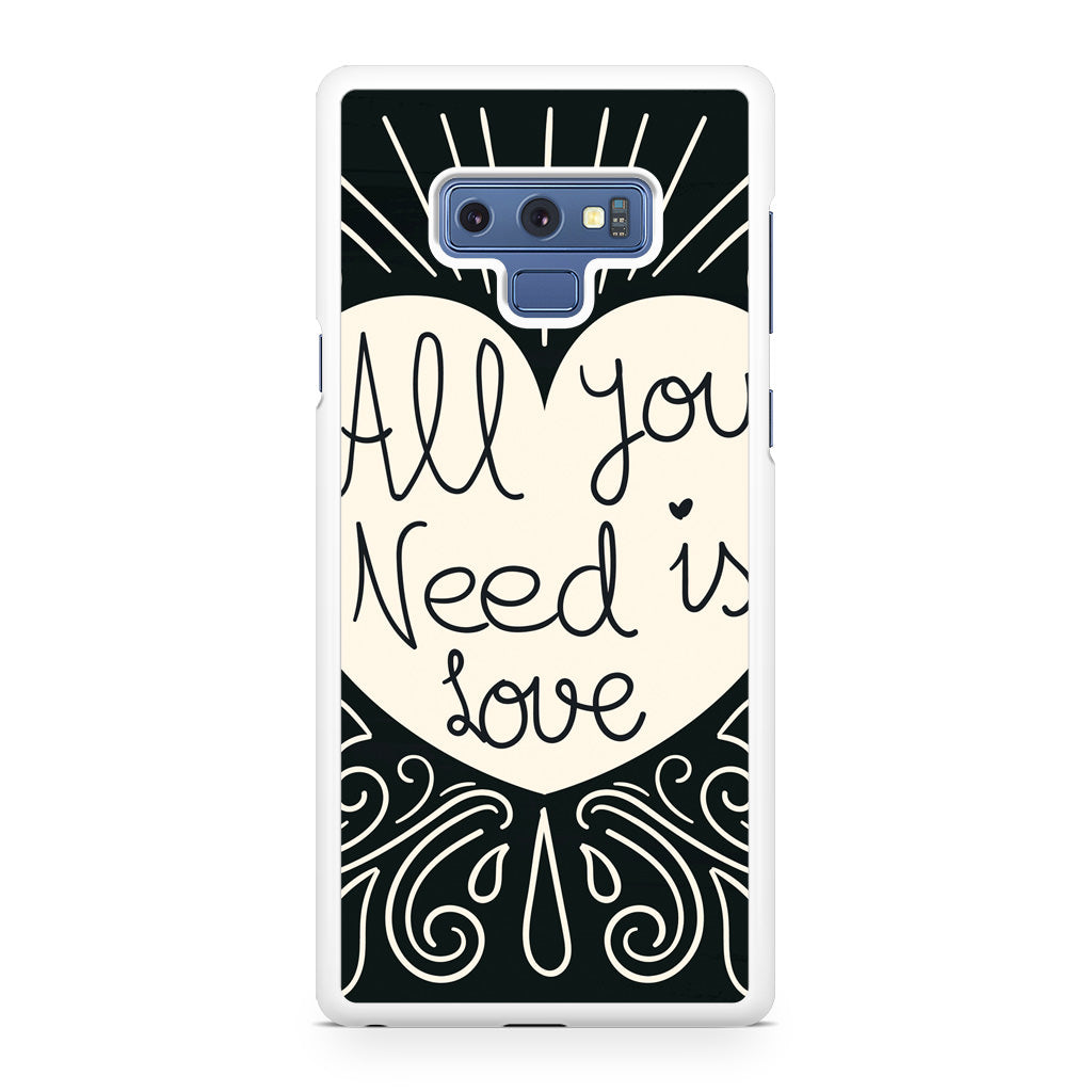 Drawn Love Galaxy Note 9 Case