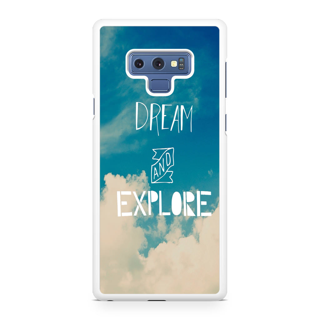 Dream and Explore Galaxy Note 9 Case