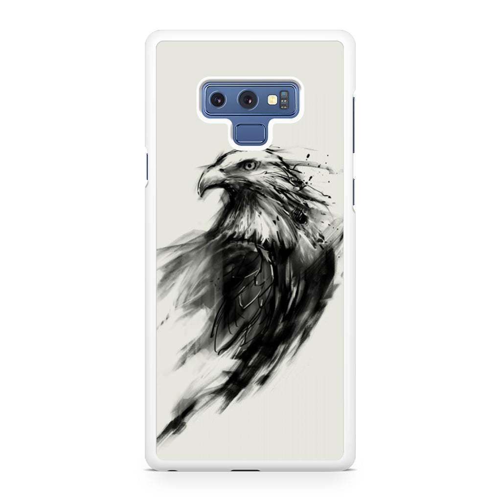 Eagle Art Black Ink Galaxy Note 9 Case