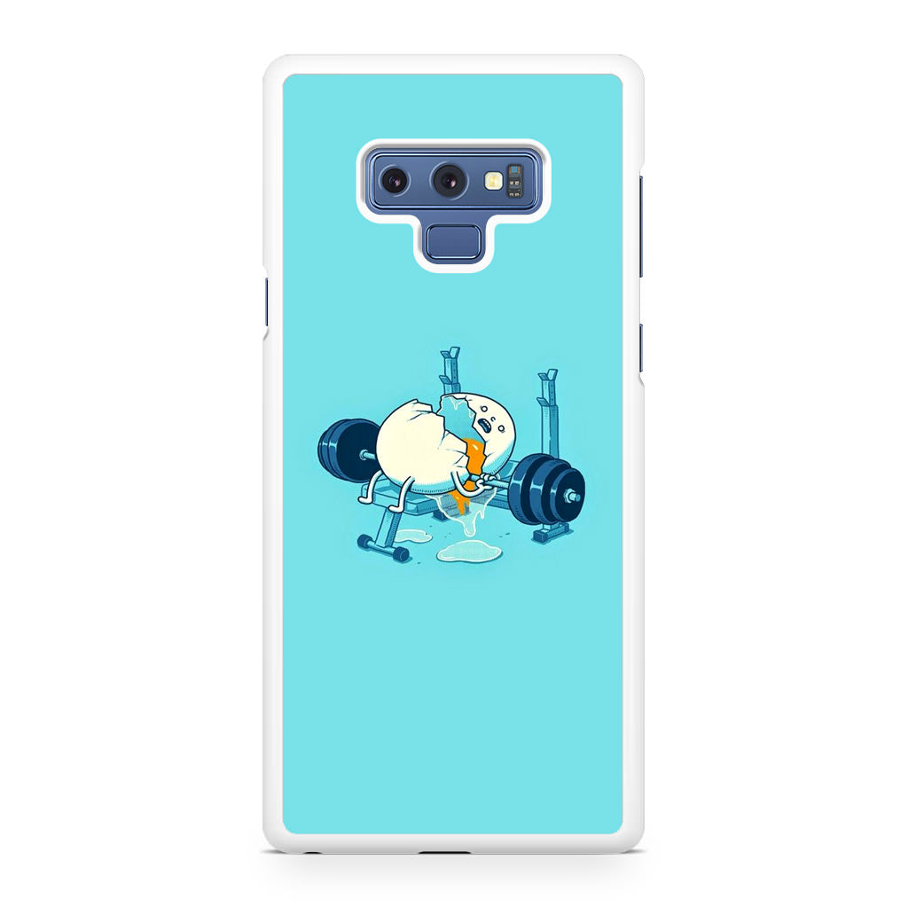 Egg Accident Workout Galaxy Note 9 Case