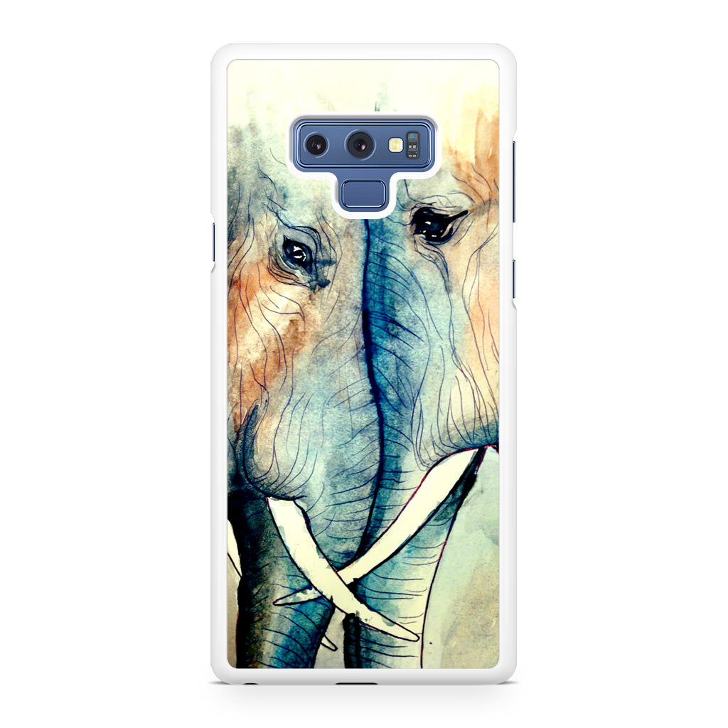 Elephants Sadness Galaxy Note 9 Case