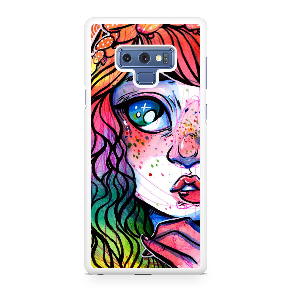 Eyes And Braids Galaxy Note 9 Case