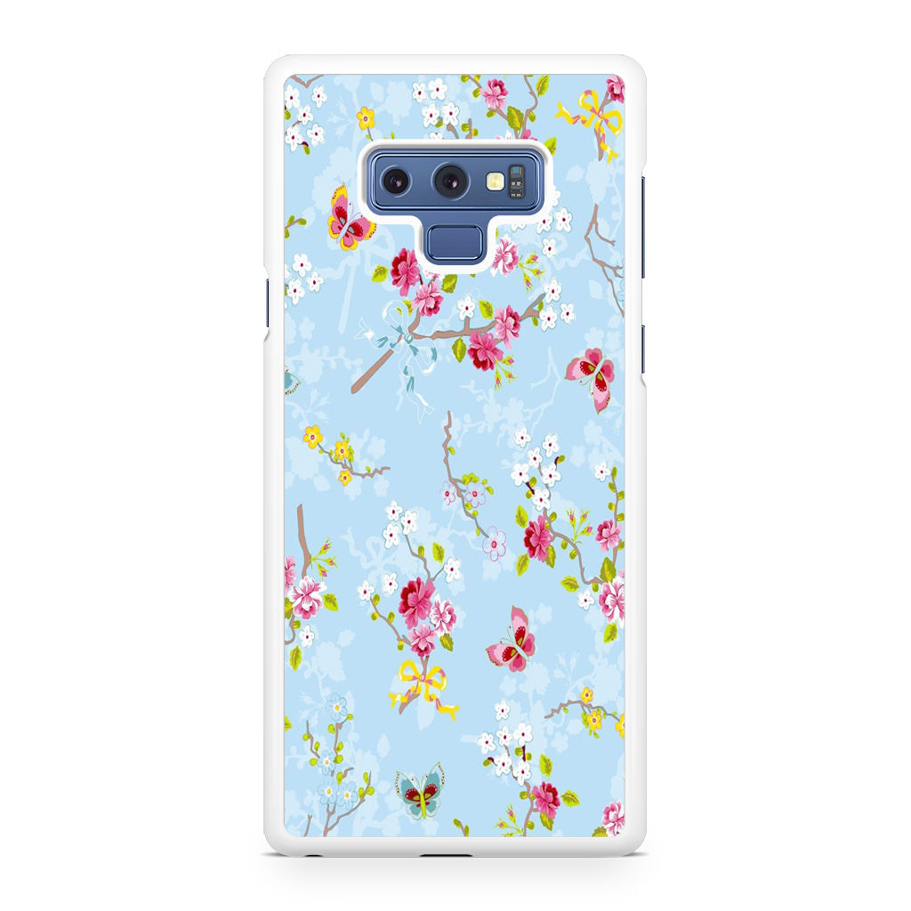 Floral Summer Wind Galaxy Note 9 Case