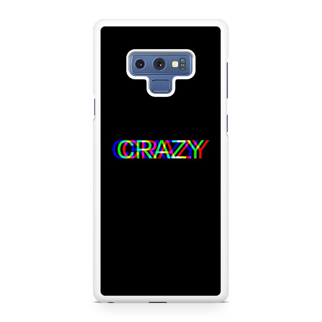 Glitch Crazy Galaxy Note 9 Case