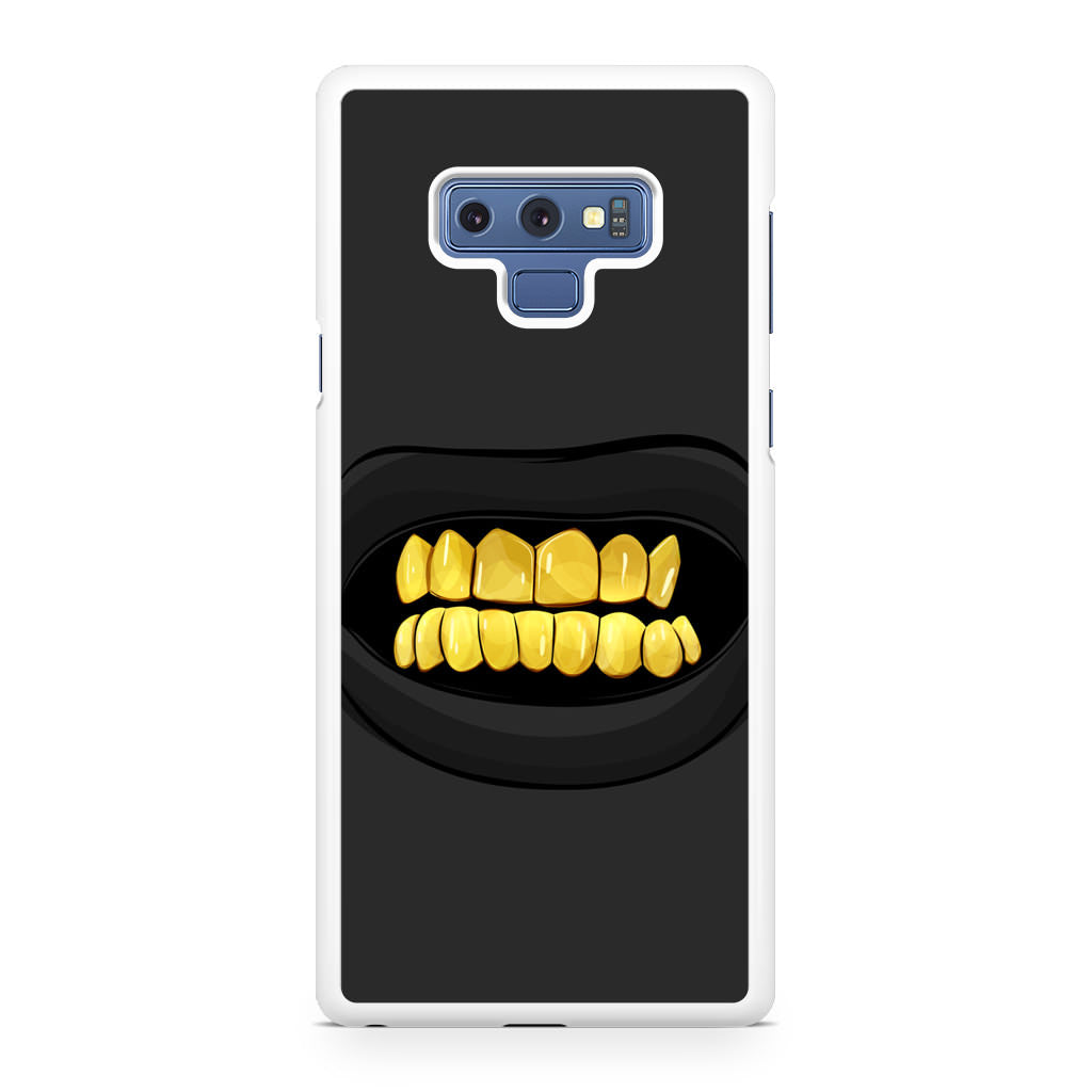 Gold Grillz Galaxy Note 9 Case
