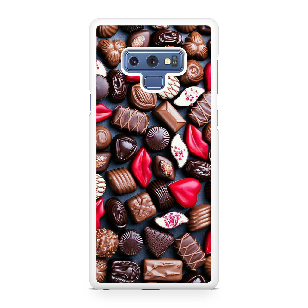 I Love Choco Pattern Galaxy Note 9 Case