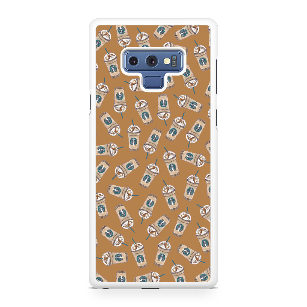 Iced Cappuccinos Lover Pattern Galaxy Note 9 Case