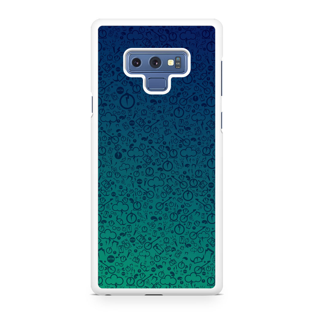 Lightning Bolt Symbol Galaxy Note 9 Case