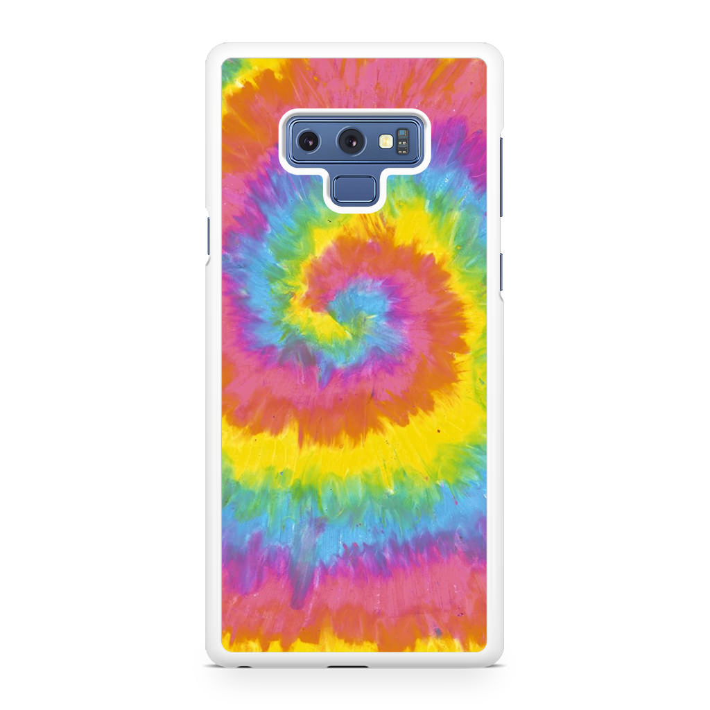 Pastel Rainbow Tie Dye Galaxy Note 9 Case