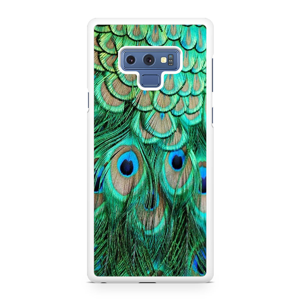 Peacock Feather Galaxy Note 9 Case